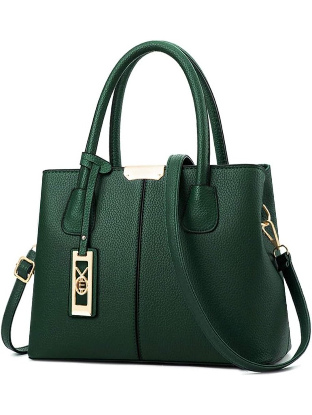 〽️Women's Green Top Handle Satchel Shoulder Strap Purses Fashion Travel Handbags